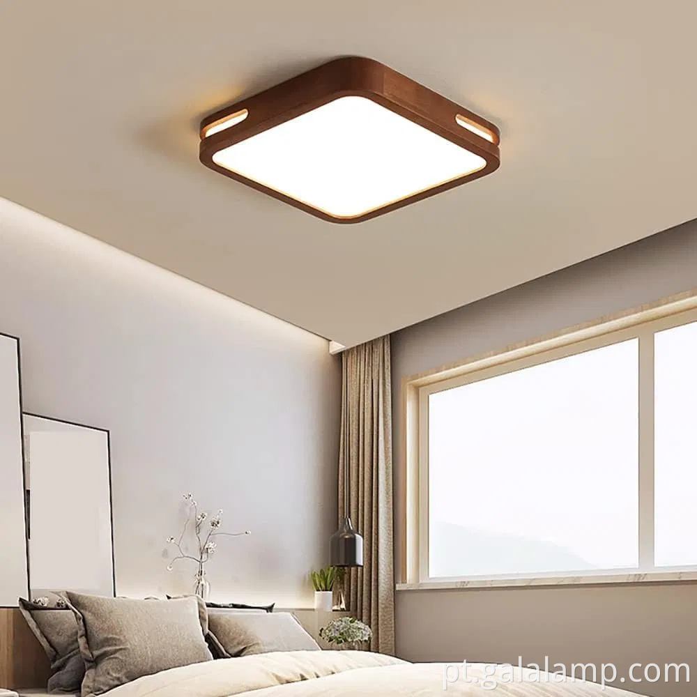 Luz de teto LED de design minimalista para casas modernas